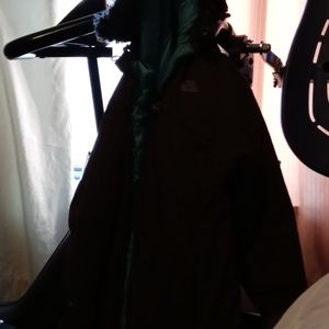 Brown the north face coat